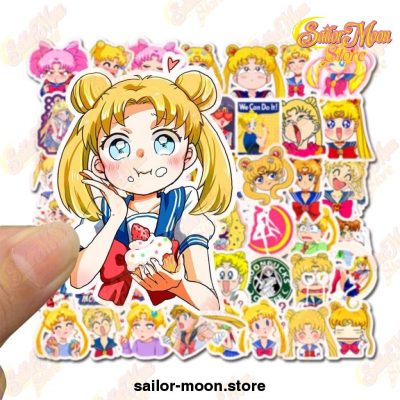 10/30/50Pcs Waterproof Pvc Sailor Moon Stickers New Style 2021