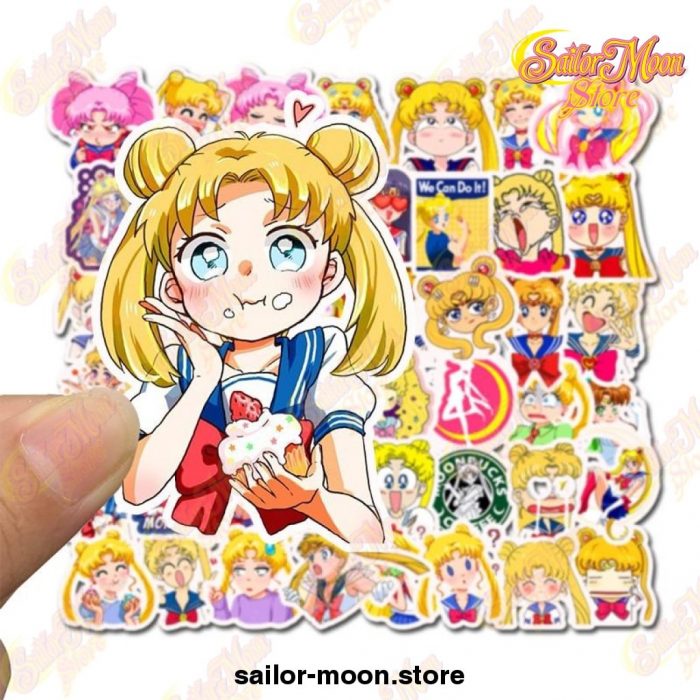 10/30/50Pcs Waterproof Pvc Sailor Moon Stickers New Style 2021