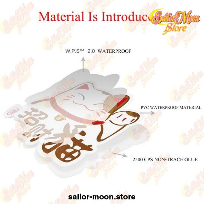 10/30/50Pcs Waterproof Pvc Sailor Moon Stickers New Style 2021