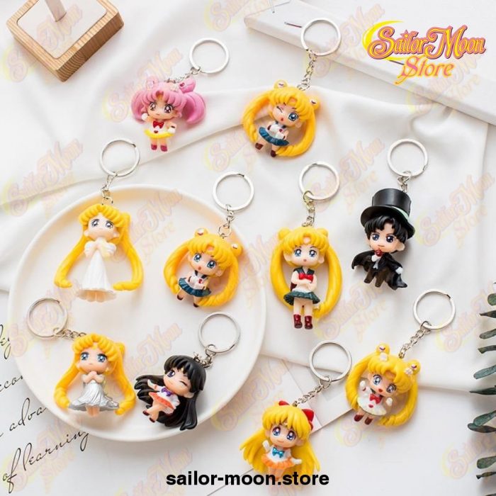 2021 Cute Sailor Moon Chibi Keychain