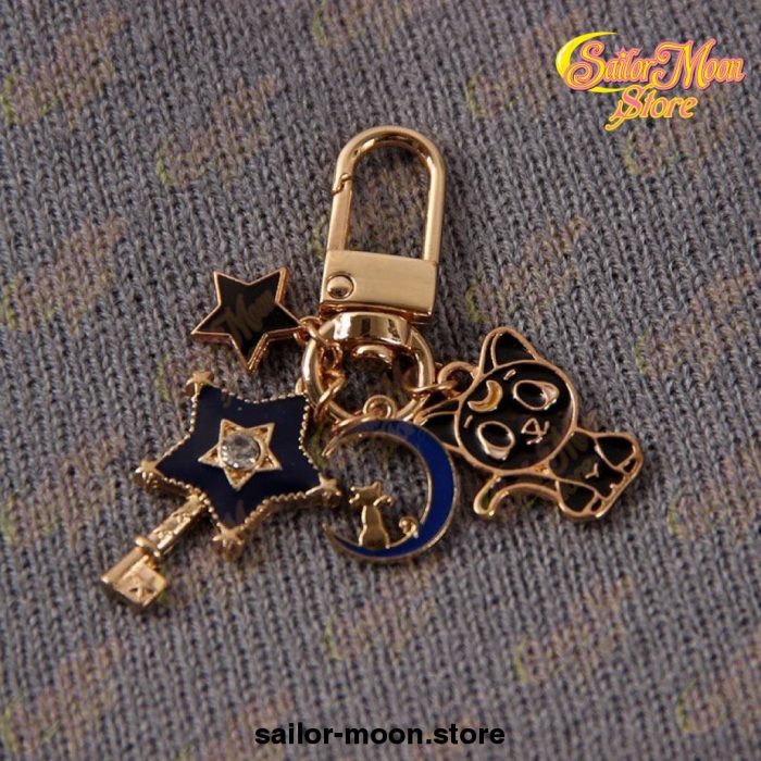 2021 New Sailor Moon Cat Alloy Metal Keychain