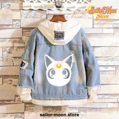 2021 Sailor Moon Denim Jacket S / Blue 1