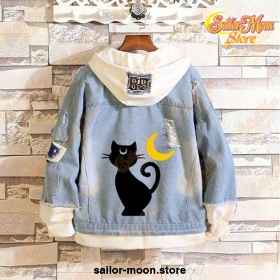 2021 Sailor Moon Denim Jacket S / Blue 2