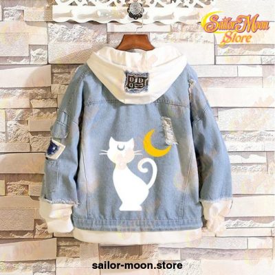 2021 Sailor Moon Denim Jacket S / Blue 3