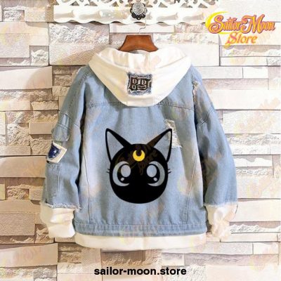 2021 Sailor Moon Denim Jacket S / Blue 5