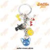 6Pcs/set Cute Sailor Moon Keychain