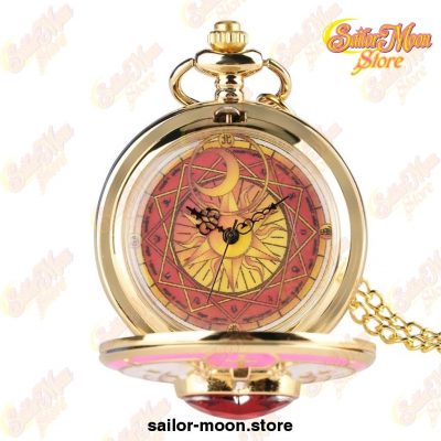 7 Types Japanese Sailor Moon Quartz Pocket Watch Fashion Unique Necklace