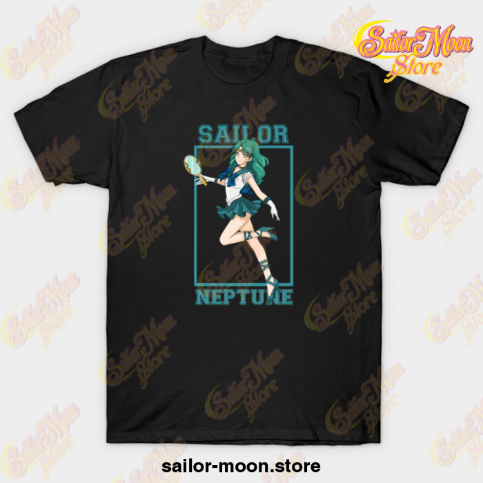 Bishoujo Neptune T-Shirt Black / S