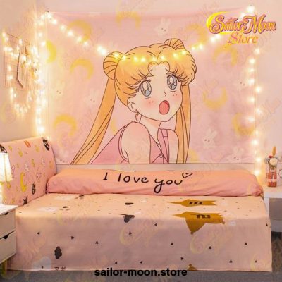 Come On Sailor Moon Tapestry Wall Decor