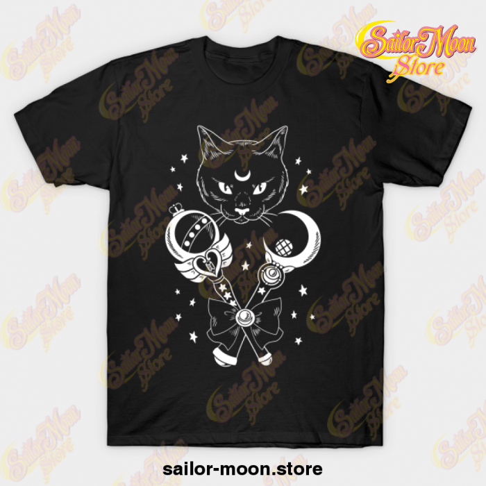 In The Name Of Moon T-Shirt Black / S