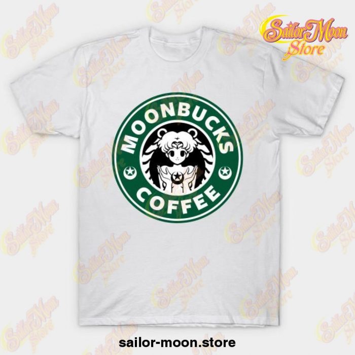 Moonbucks Coffee T-Shirt White / S