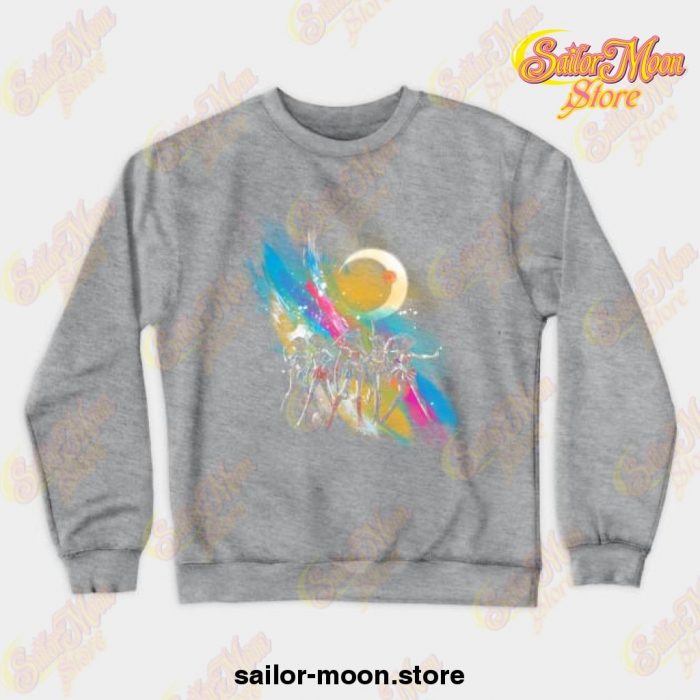 Pretty Guardians Of The Galaxy Crewneck Sweatshirt Gray / S