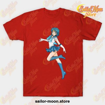 Sailor Mercury T-Shirt Red / S