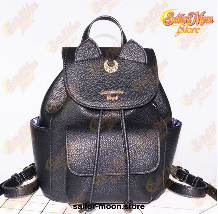 Sailor Moon 25Th Anniversary Limited Edition Luna Shoulder Bag Black