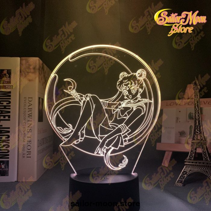 Sailor Moon Acrylic Led Night Light 3D Lamp