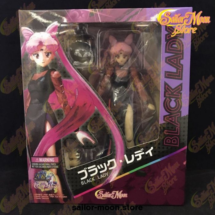 Sailor Moon Black Lady 20Th Anniversary Pvc Action Figure