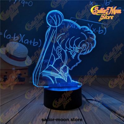 Sailor Moon Face Led Lamp Night Light For Girls Bedroom Decor