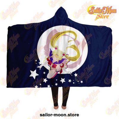 Sailor Moon Hooded Blanket #01 Adult / Premium Sherpa - Aop