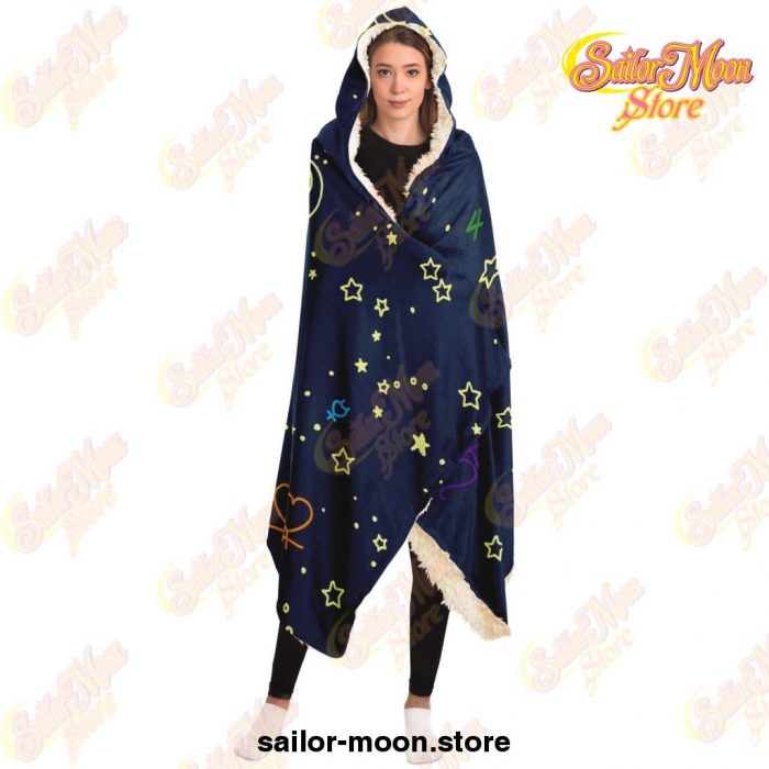 Sailor Moon Hooded Blanket #03 - Aop