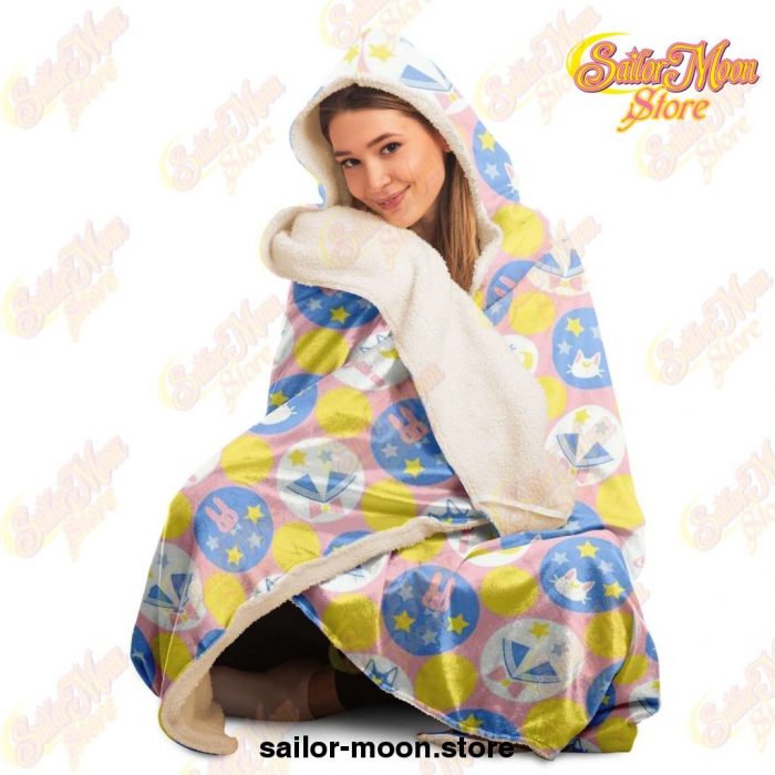 Sailor Moon Hooded Blanket #06 - Aop