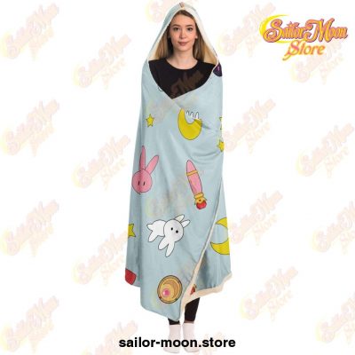 Sailor Moon Hooded Blanket #07 - Aop