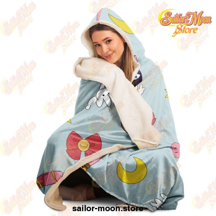 Sailor Moon Hooded Blanket #07 - Aop