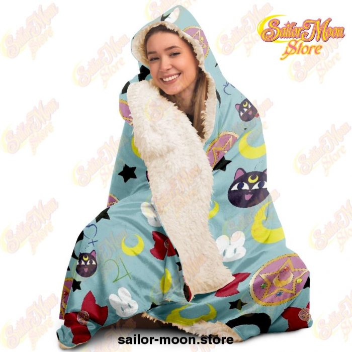 Sailor Moon Hooded Blanket #08 - Aop