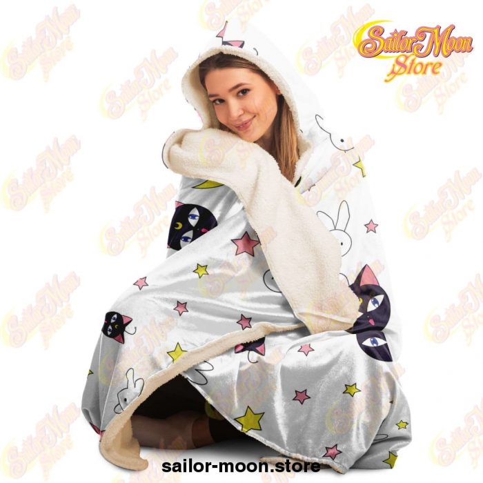 Sailor Moon Hooded Blanket #10 - Aop