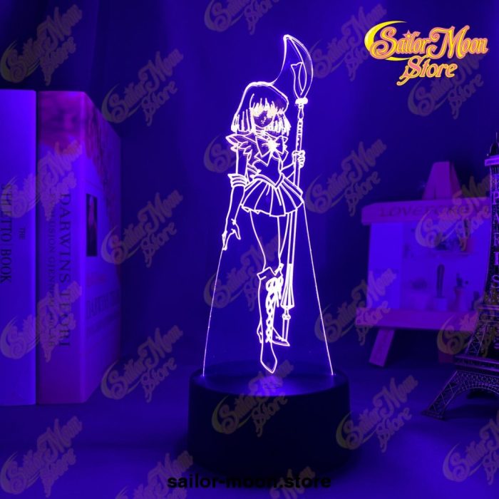 Sailor Moon Led Light - Saturn Acrylic 3D Lamp