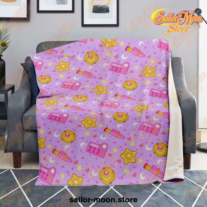 Sailor Moon Microfleece Blanket #02 Premium - Aop