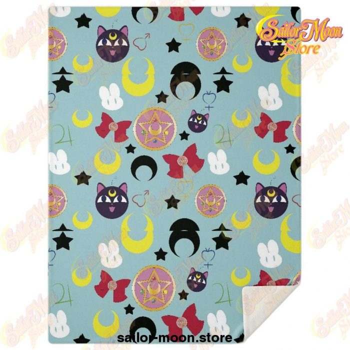 Sailor Moon Microfleece Blanket #03 M Premium - Aop