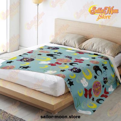 Sailor Moon Microfleece Blanket #03 Premium - Aop