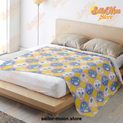 Sailor Moon Microfleece Blanket #04 Premium - Aop