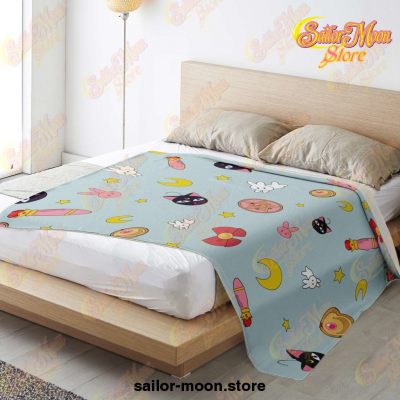 Sailor Moon Microfleece Blanket #05 Premium - Aop