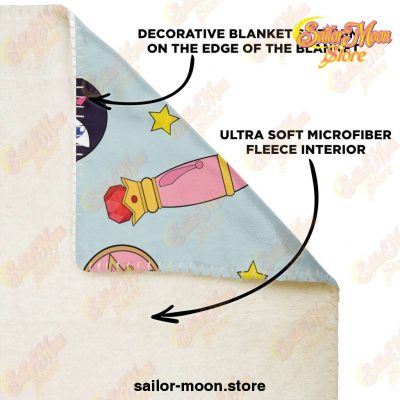 Sailor Moon Microfleece Blanket #05 Premium - Aop