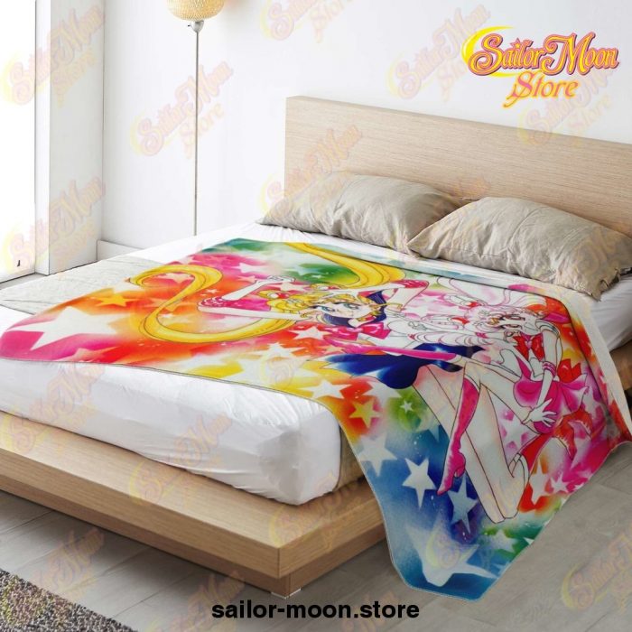 Sailor Moon Microfleece Blanket #08 Premium - Aop