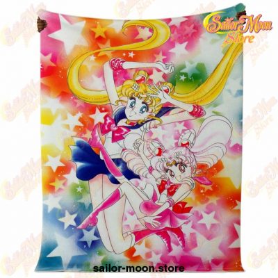 Sailor Moon Microfleece Blanket #08 Premium - Aop