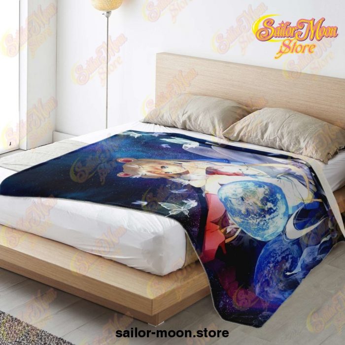 Sailor Moon Microfleece Blanket #09 Premium - Aop