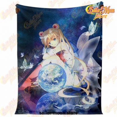 Sailor Moon Microfleece Blanket #09 Premium - Aop