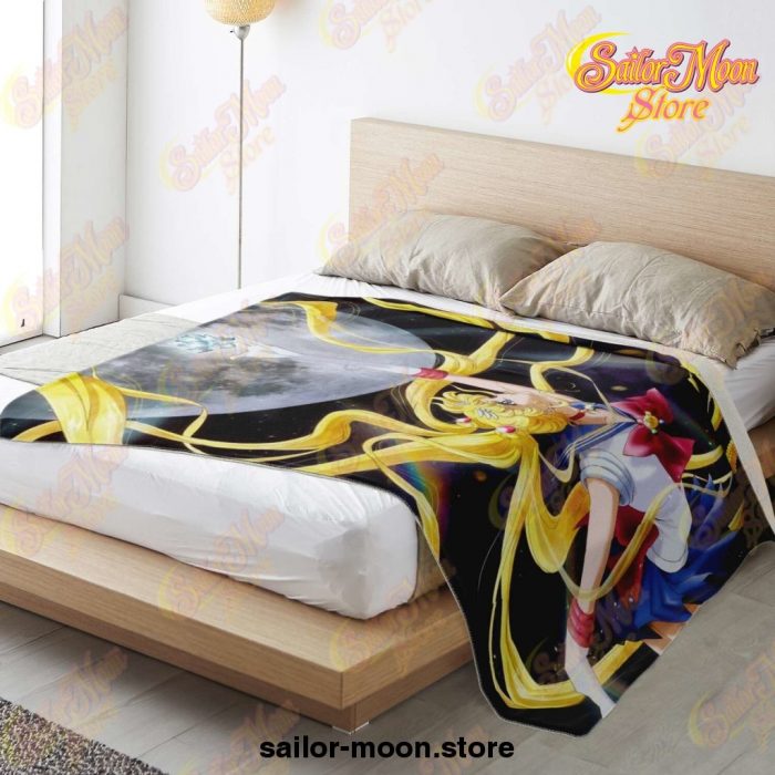 Sailor Moon Microfleece Blanket #10 Premium - Aop