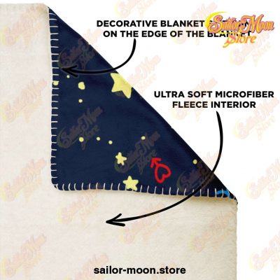 Sailor Moon Microfleece Blanket #12 Premium - Aop