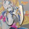 Sailor Moon Shoes Green Custom Anime Sneakers Tt10 Yeezy