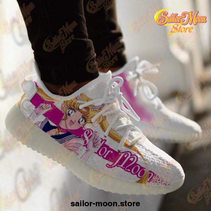 Sailor Moon Shoes Pink Custom Anime Sneakers Tt10 Yeezy