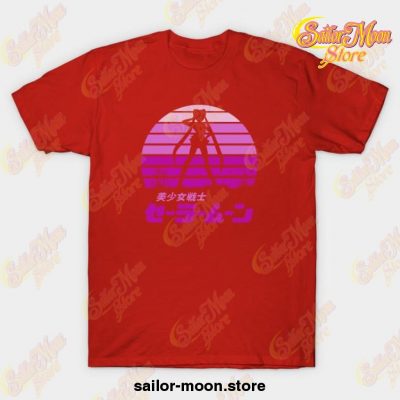 Sailor Moon Sun Set T-Shirt Red / S