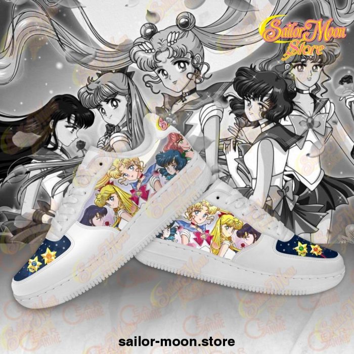 Sailor Moon Team Shoes Custom Anime Sneakers Pt10 Air Force