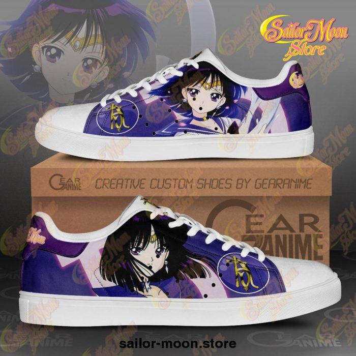 Sailor Saturn Skate Shoes Moon Anime Custom Pn10 Men / Us6