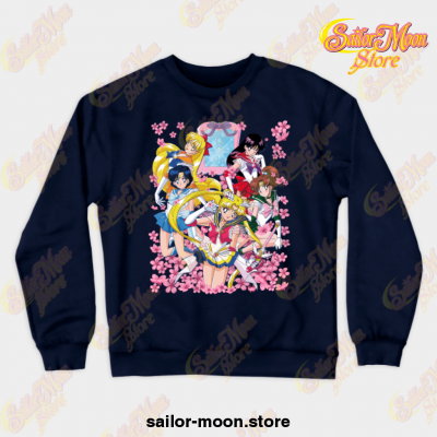 Super Inner Senshi Crewneck Sweatshirt Navy Blue / S