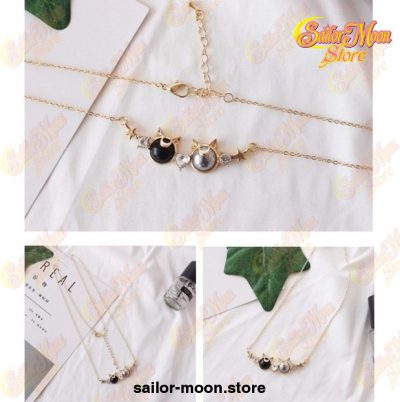 Tsukino Usagi Cosplay 25Th Commemorative Edition Anniversary Luna Artemis Pearl Pendant Necklace