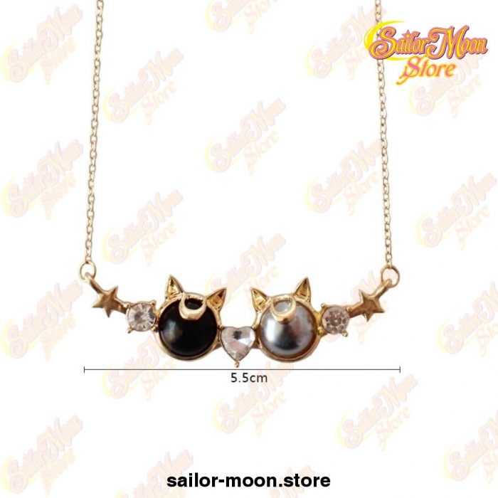 Tsukino Usagi Cosplay 25Th Commemorative Edition Anniversary Luna Artemis Pearl Pendant Necklace