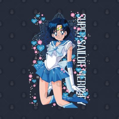 Super Sailor Mercury Tote Official Cow Anime Merch